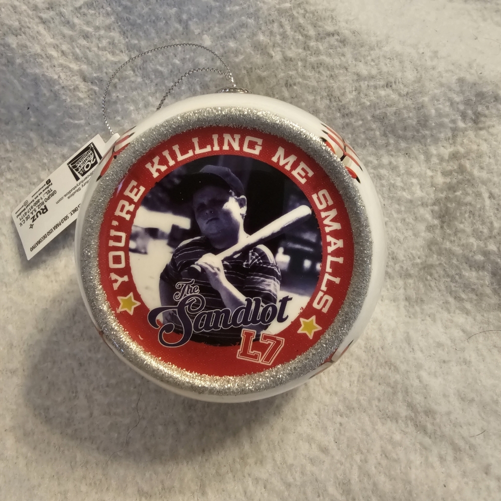 The Sandlot You're Killing Me Smalls 3D Baseball Ornament